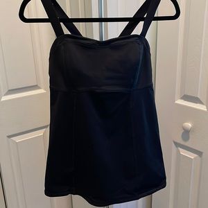 Lululemon sweetheart bra top - black - size 8